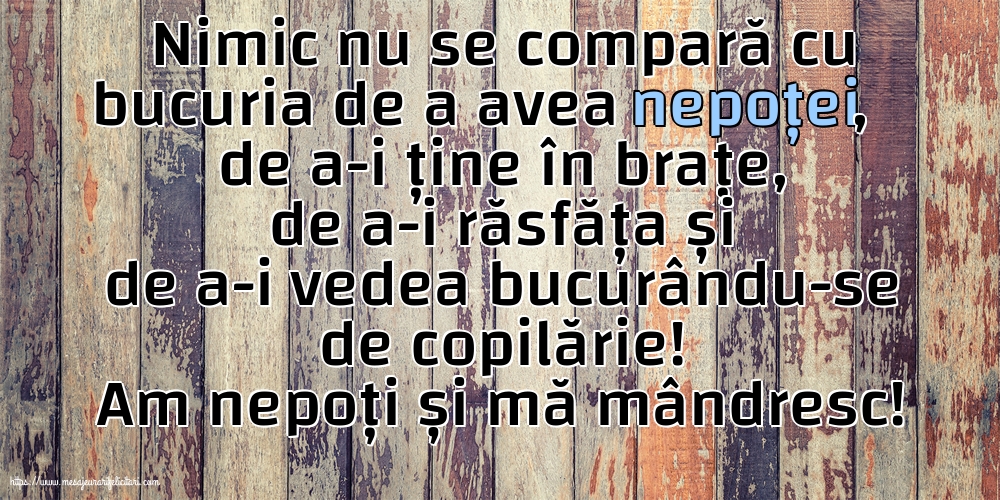 Familie Am nepoți și mă mândresc!