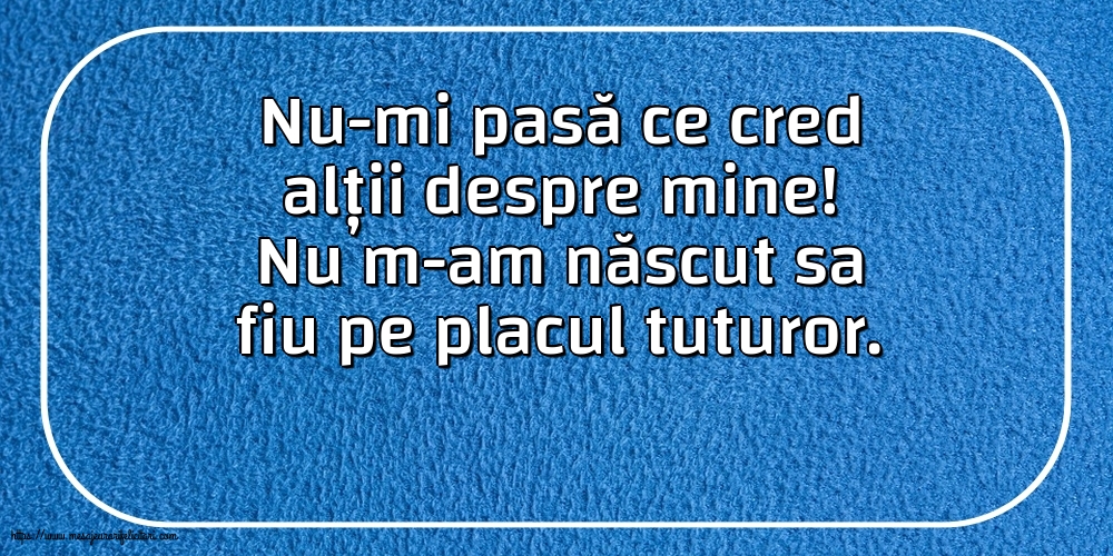 Familie Nu-mi pasă ce cred alții despre mine!