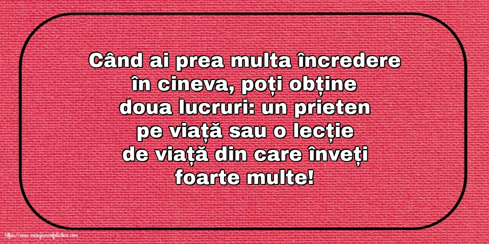 Familie Când ai prea multa încredere în cineva...