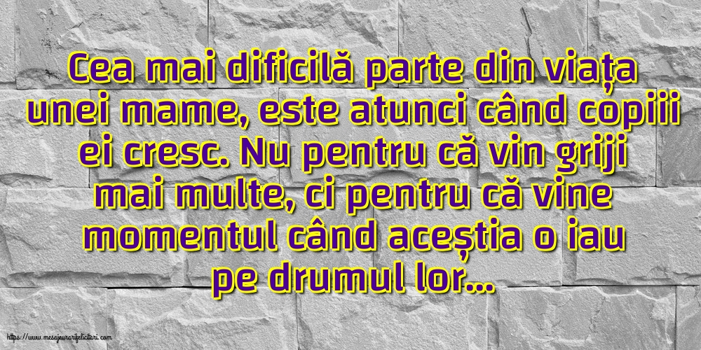 Familie Cea mai dificilă parte din viața unei mame