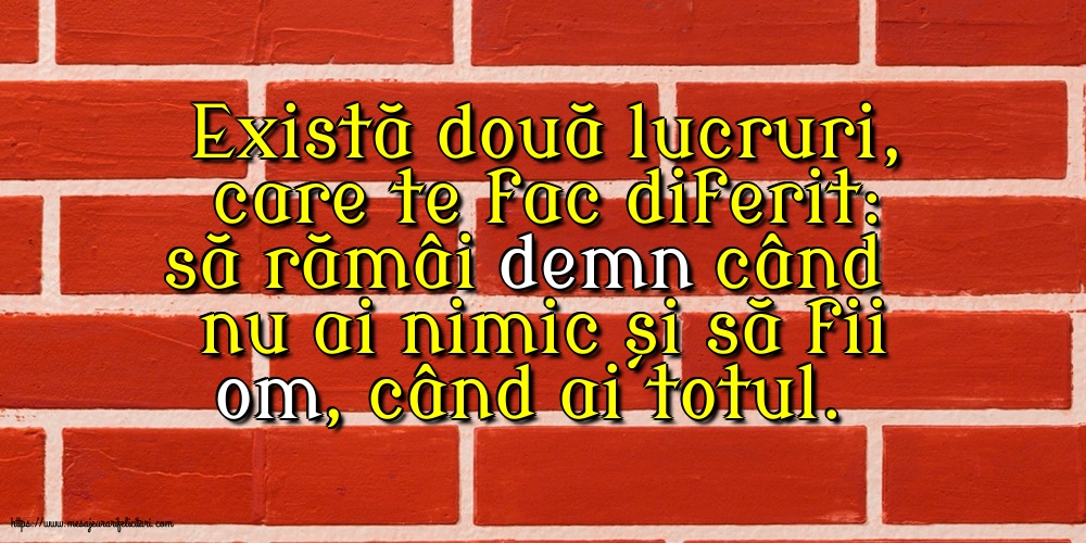Familie Există două lucruri, care te fac diferit