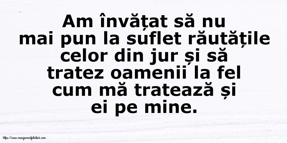 Familie Am învățat să nu mai pun la suflet răutățile