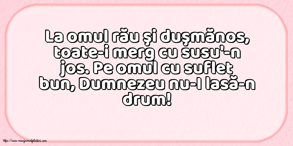 Familie La omul rău şi duşmănos