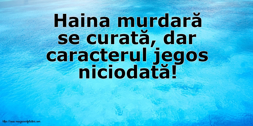 Familie Haina murdară se curată