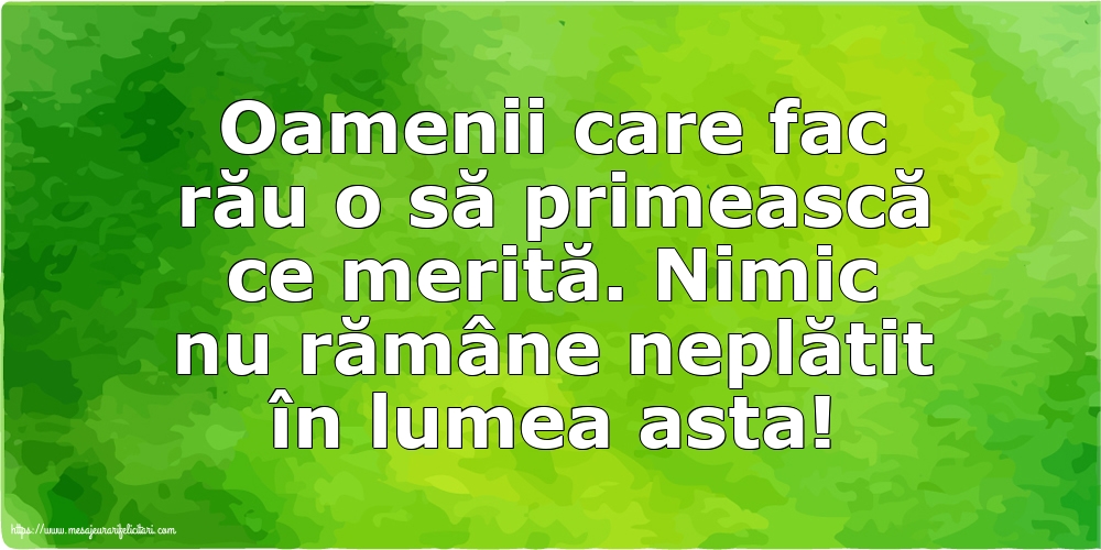 Familie Oamenii care fac rău