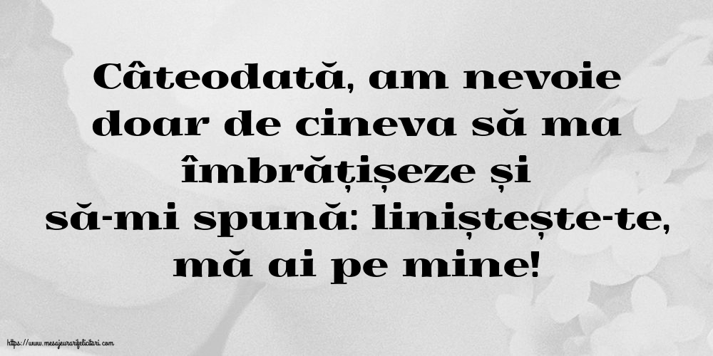 Familie Liniștește-te, mă ai pe mine!
