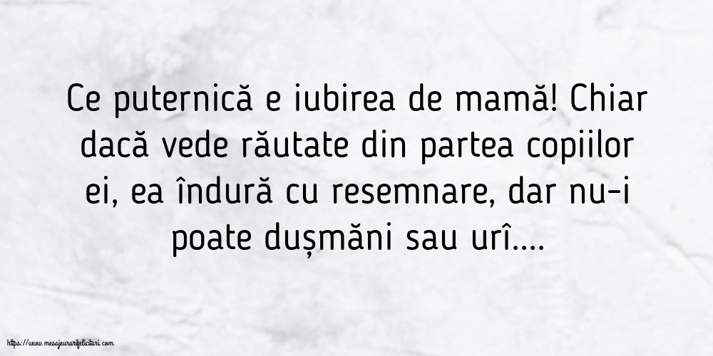 Familie Ce puternică e iubirea de mamă