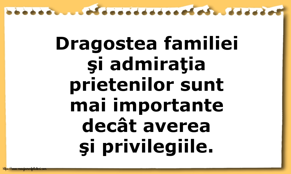 Familie Dragostea familiei şi admiraţia prietenilor