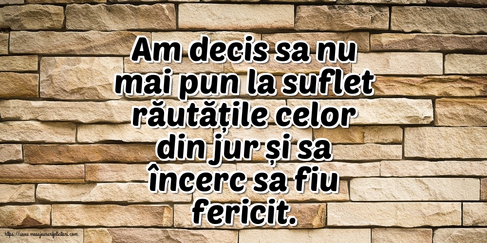 Familie Am decis sa nu mai pun la suflet răutățile