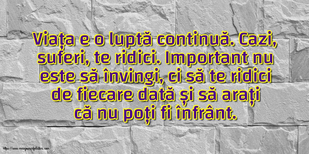Familie Viața e o luptă continuă