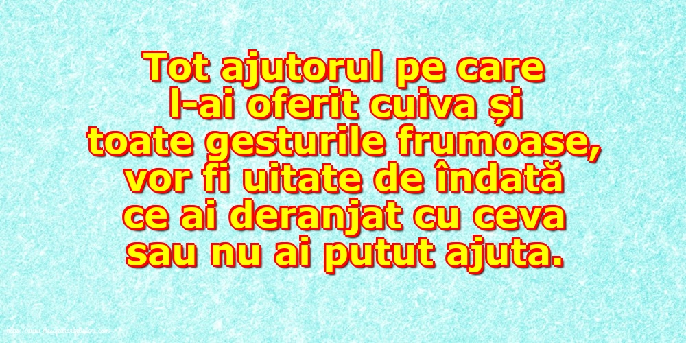 Familie Tot ajutorul pe care l-ai oferit cuiva
