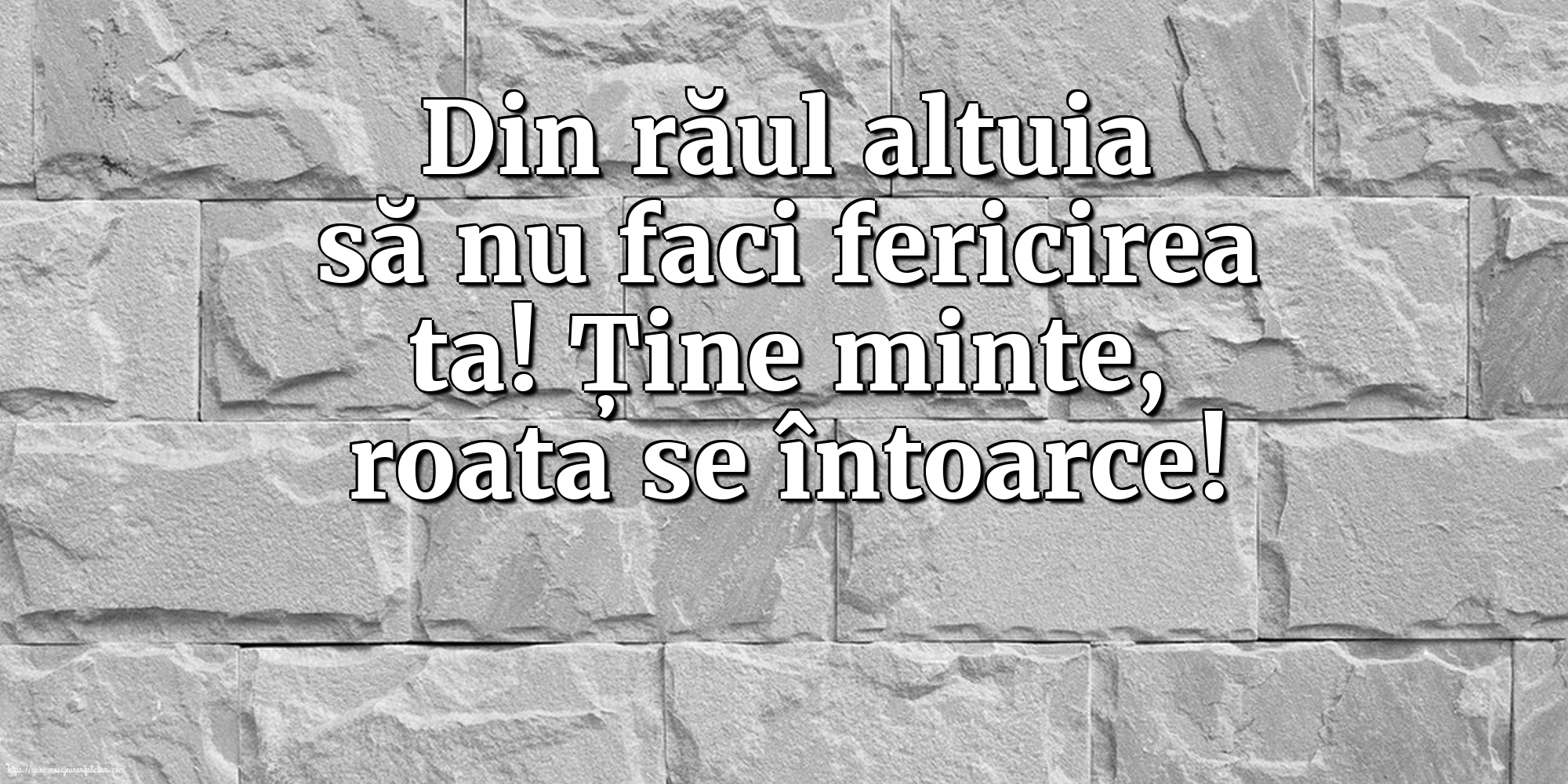 Familie Din răul altuia să nu faci fericirea ta!