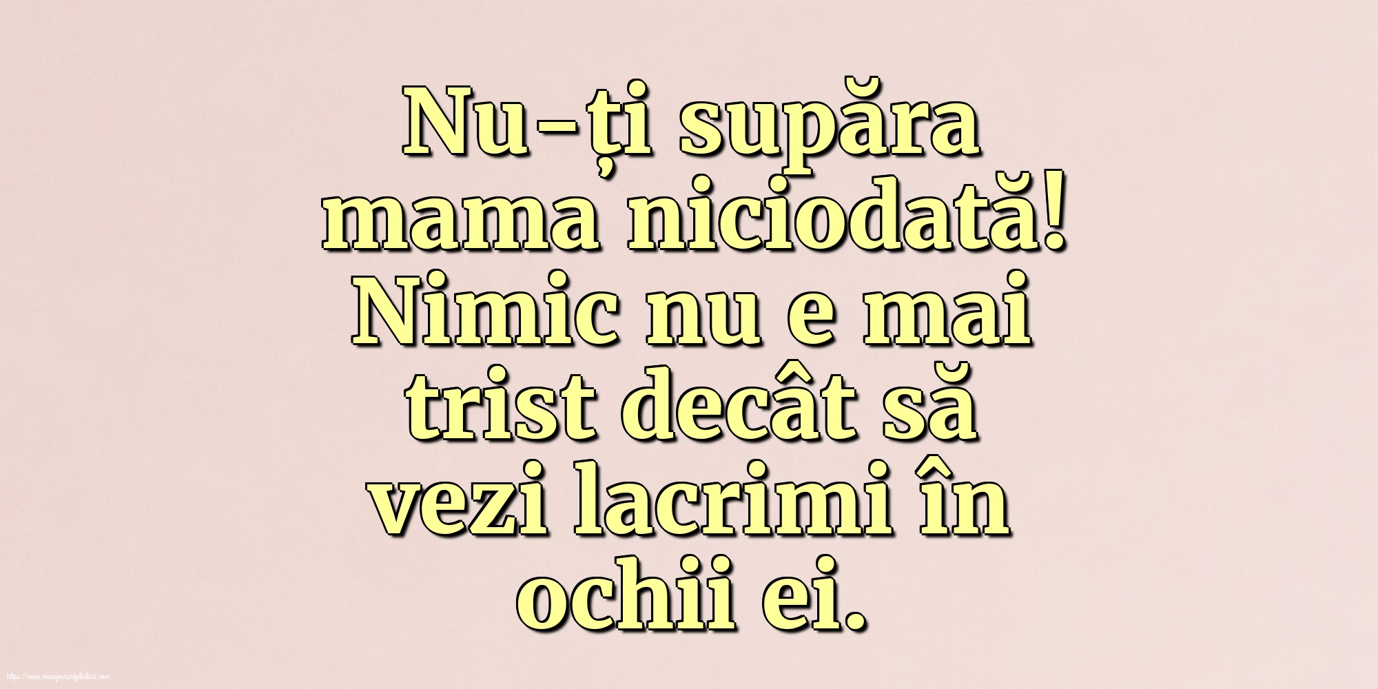 Familie Nu-ți supăra mama niciodată!