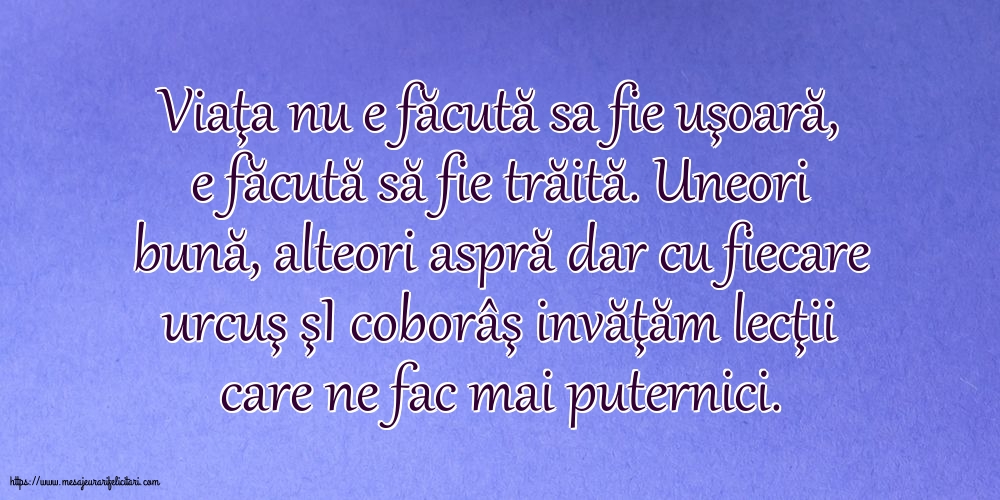 Familie Viaţa nu e făcută sa fie uşoară