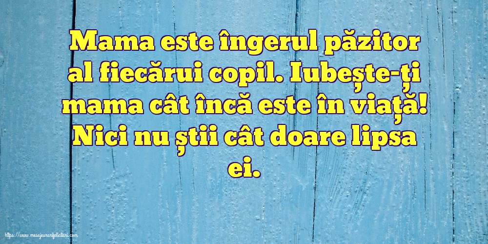Familie Mama este îngerul păzitor al fiecărui copil
