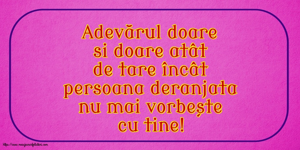 Familie Adevărul doare