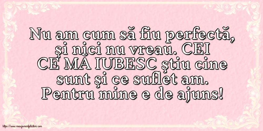 Familie Nu am cum să fiu perfectă