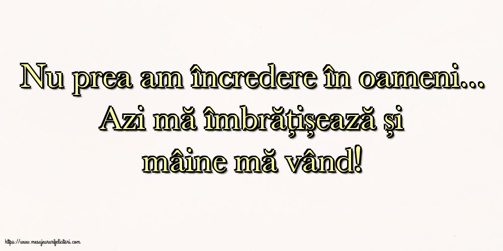 Familie Nu prea am încredere în oameni