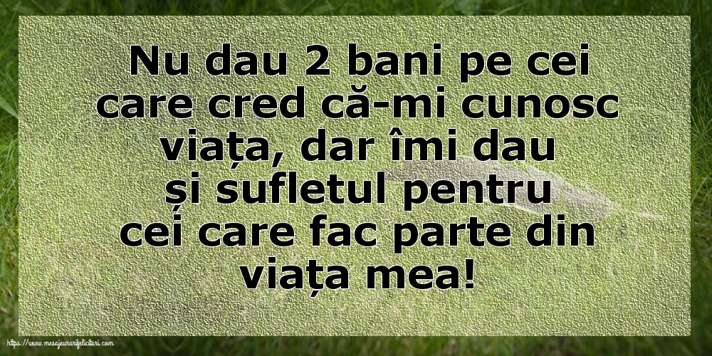 Familie Nu dau 2 bani