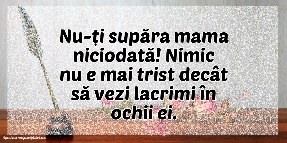 Familie Nu-ți supăra mama niciodată!