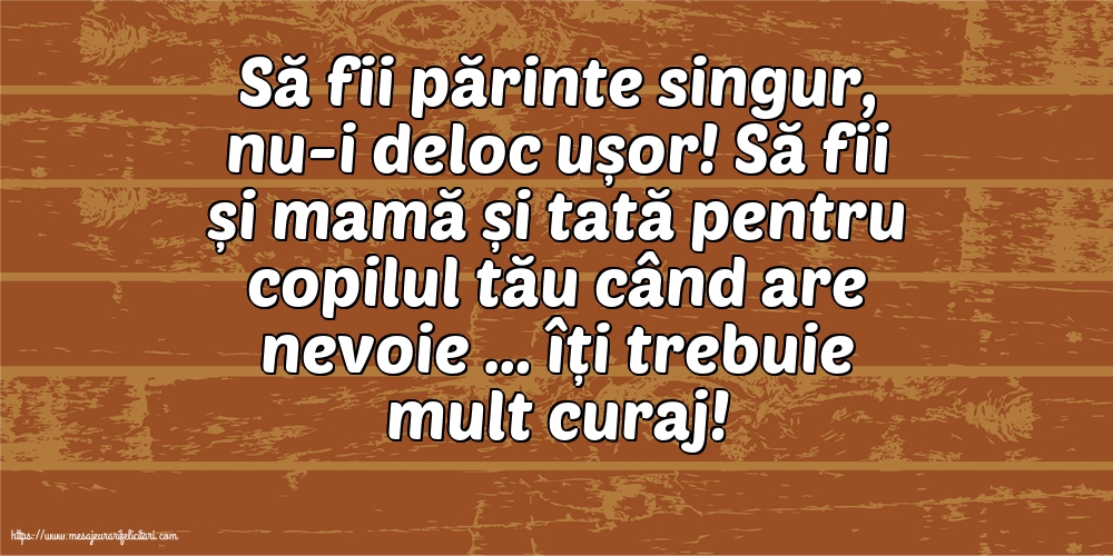 Familie Să fii părinte singur, nu-i deloc ușor!