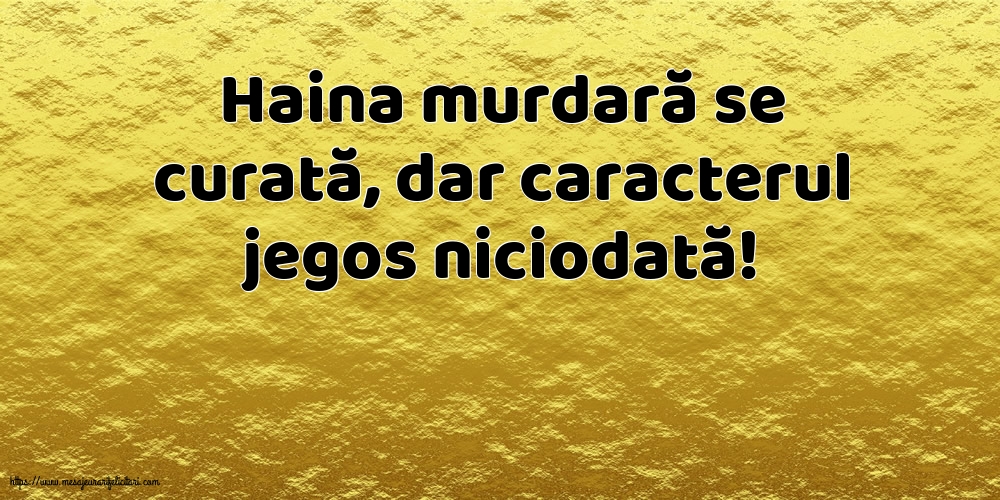 Familie Haina murdară se curată