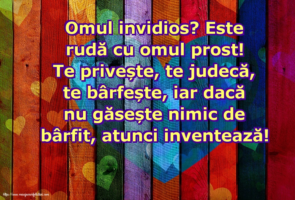 Familie Omul invidios?