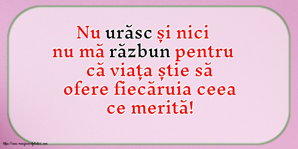 Familie Nu urăsc și nici nu mă răzbun