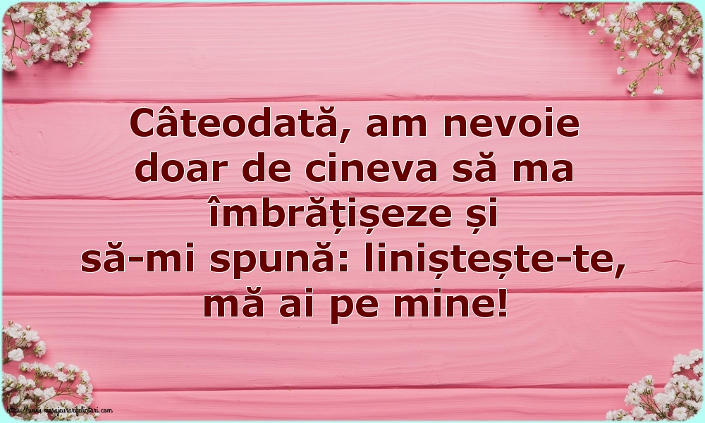 Familie Liniștește-te, mă ai pe mine!