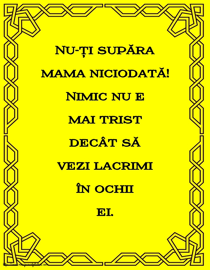 Familie Nu-ți supăra mama niciodată!