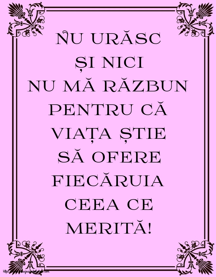 Familie Nu urăsc și nici nu mă răzbun