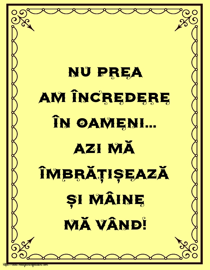 Familie Nu prea am încredere în oameni