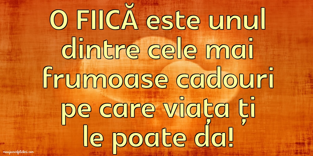 O fiică