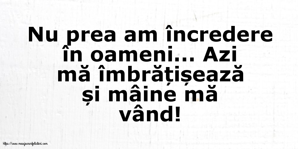 Familie Nu prea am încredere în oameni