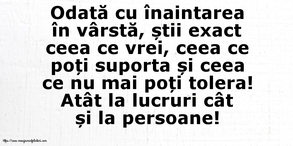 Familie Odată cu înaintarea în vârstă
