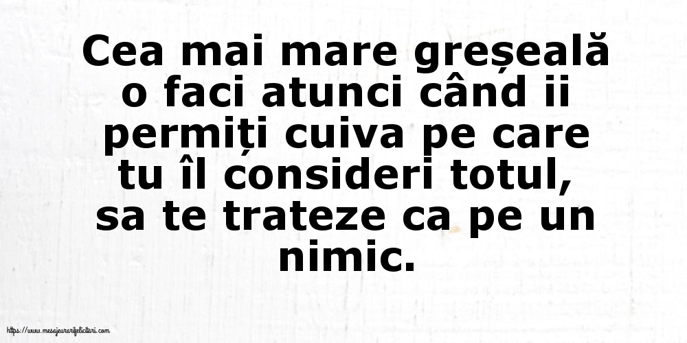 Familie Cea mai mare greșeală