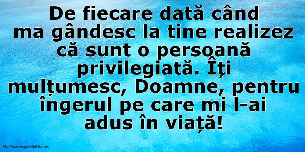 Familie Îți mulțumesc, Doamne, pentru îngerul pe care mi l-ai adus în viață!
