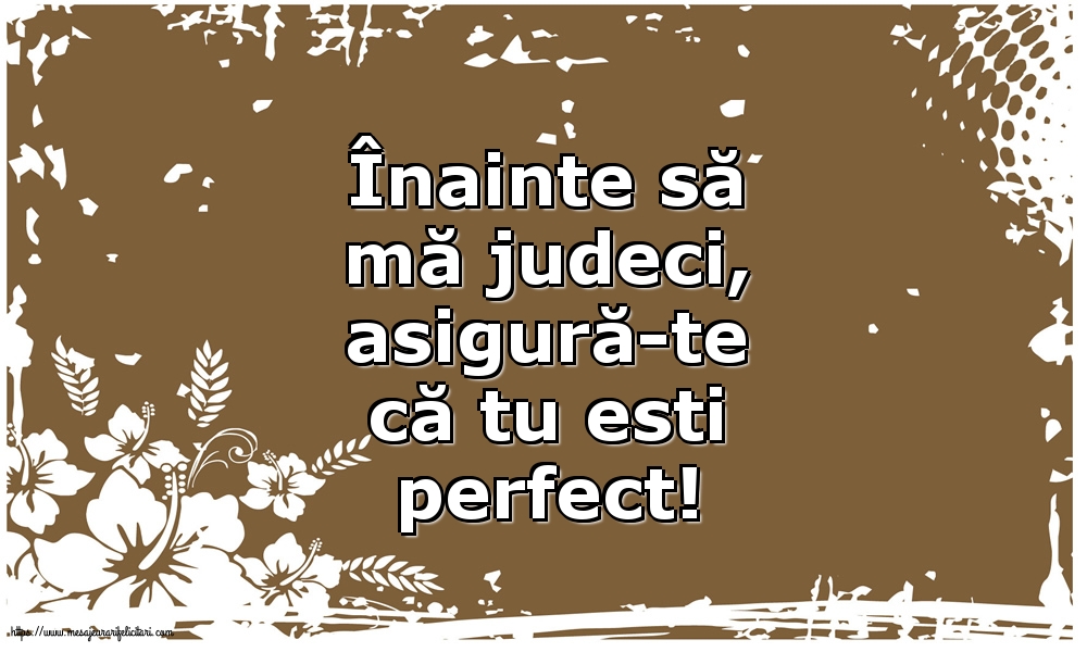 Familie Înainte să mă judeci