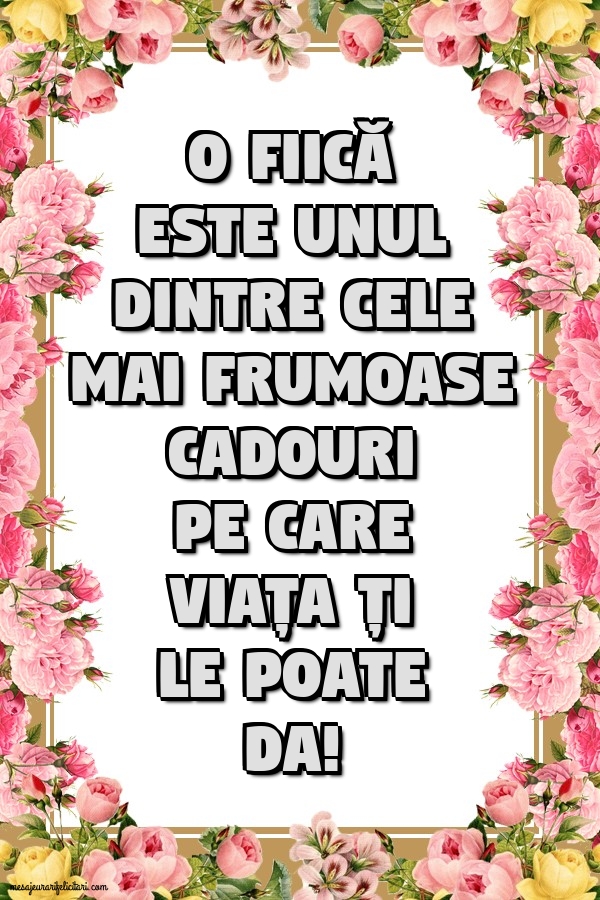 O fiică