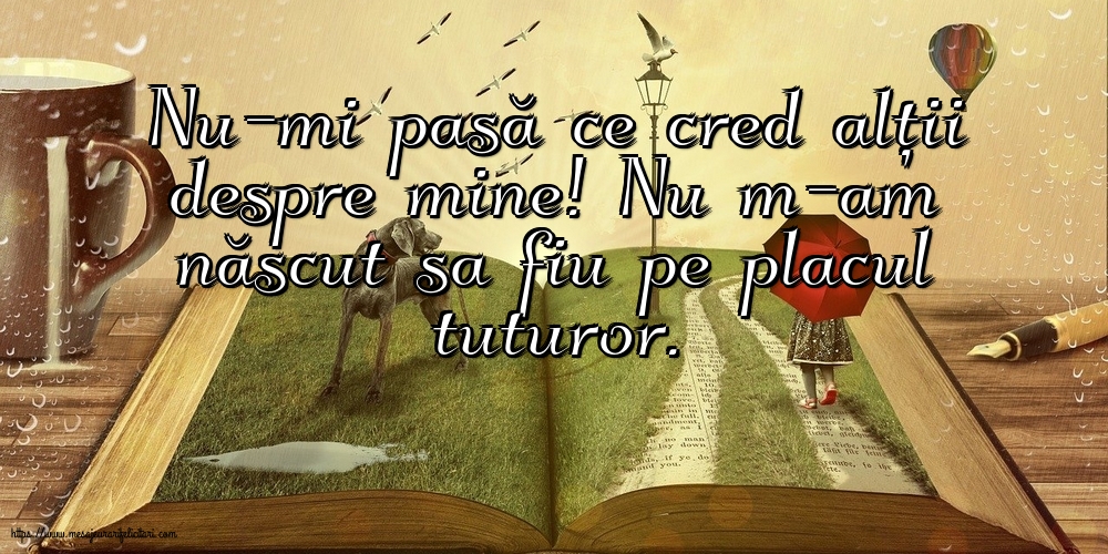 Familie Nu-mi pasă ce cred alții despre mine!