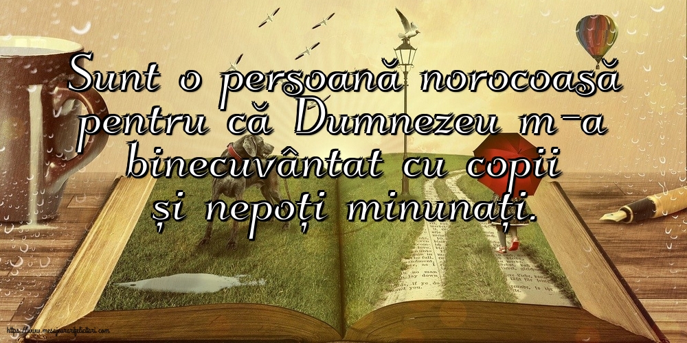 Familie Sunt o persoană norocoasă