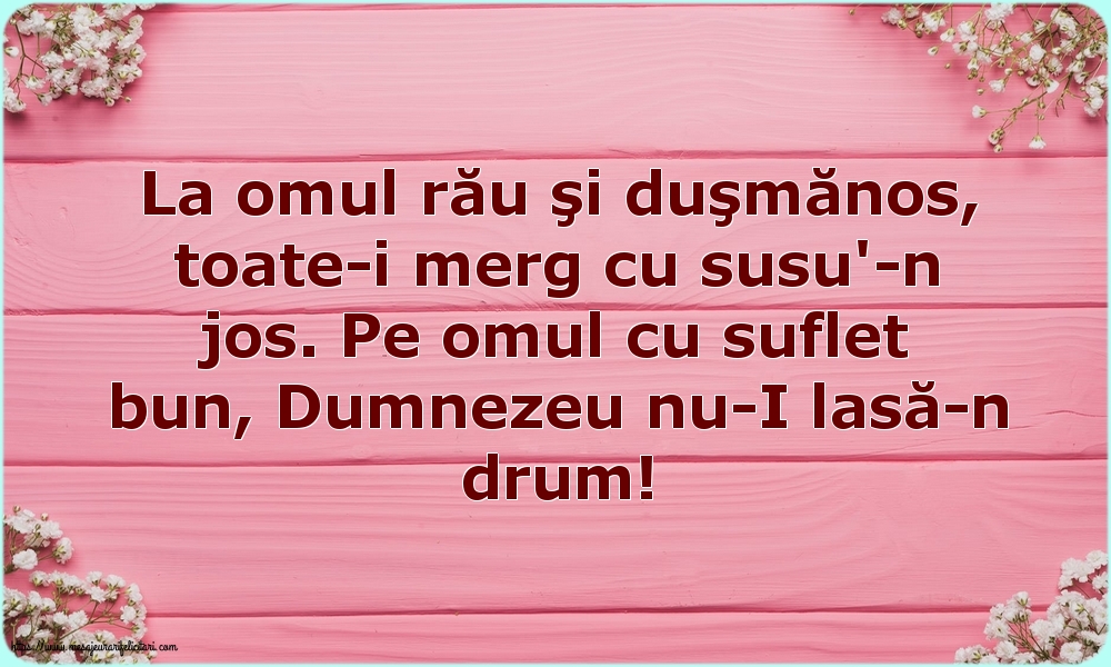 Familie La omul rău şi duşmănos