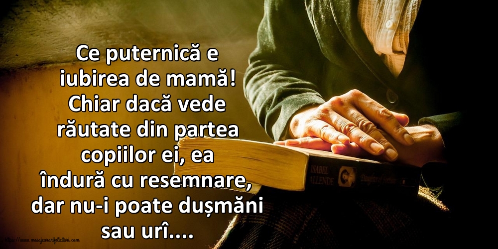 Ce puternică e iubirea de mamă