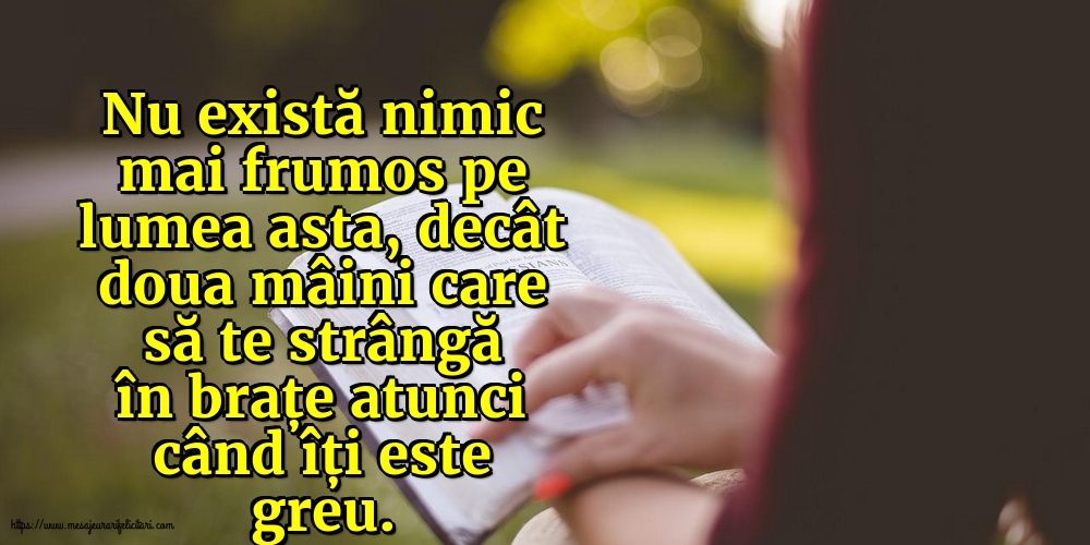 Nu există nimic mai frumos pe lumea asta