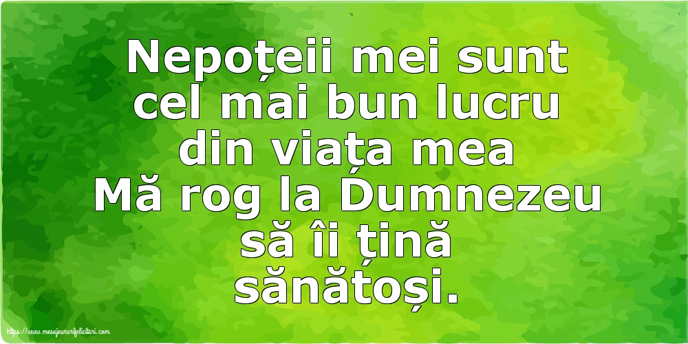 Nepoțeii mei sunt cel mai bun lucru