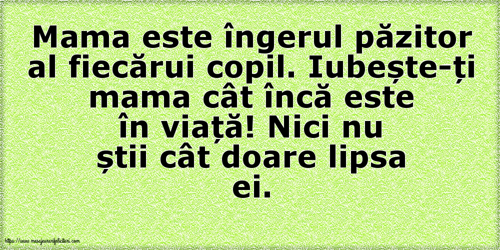 Familie Mama este îngerul păzitor al fiecărui copil