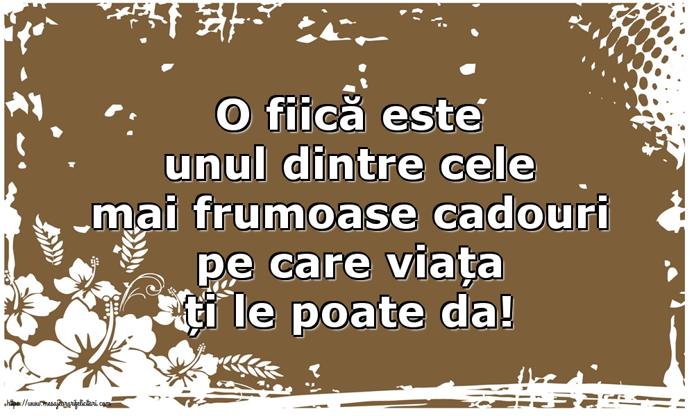 O fiică