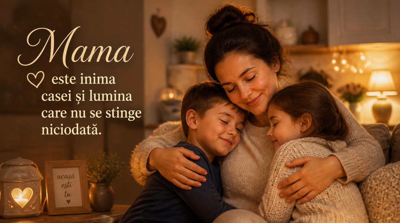 Mama este inima casei
