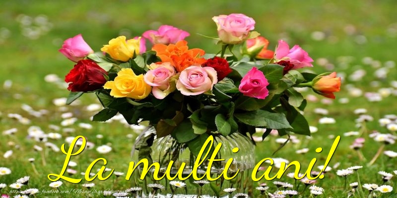 Felicitari cu flori - La multi ani! - mesajeurarifelicitari.com