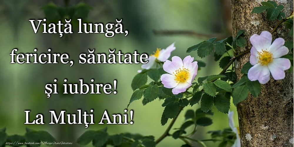La mulți ani!